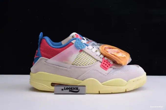 Rep LUCY Air Retro Union Jordan 4 DC9533-800 Ice Guava 0613